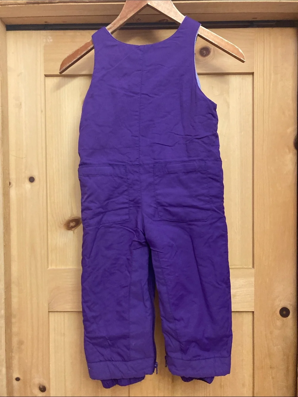 The Children's Place Purple Snow Bibs